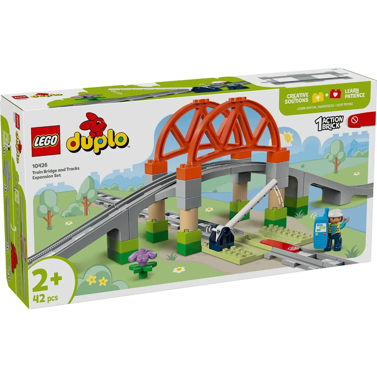 LEGO DUPLO® Σετ Επέκτασης με Γέφυρα & Τροχιές Τρένου 10426