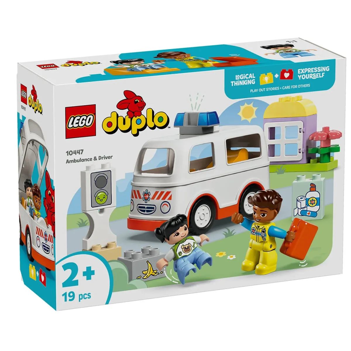 LEGO DUPLO® Ασθενοφόρο & Οδηγός 10447