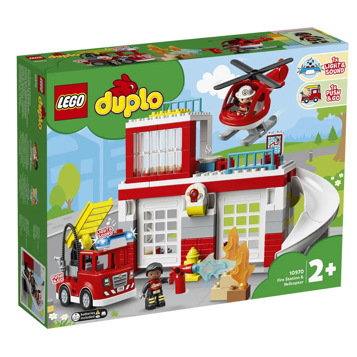 LEGO Duplo Fire Station & Helicopter 10970