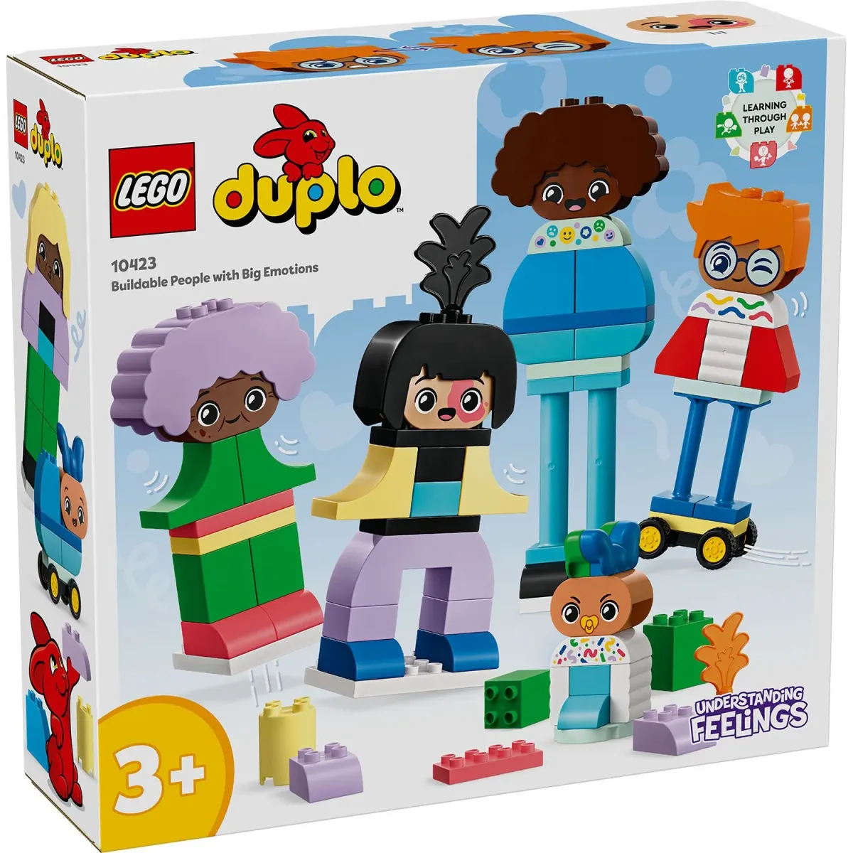 LEGO DUPLO Town Κατασκευάσιμα Άτομα με Μεγάλα Συναισθήματα, Σετ 10423