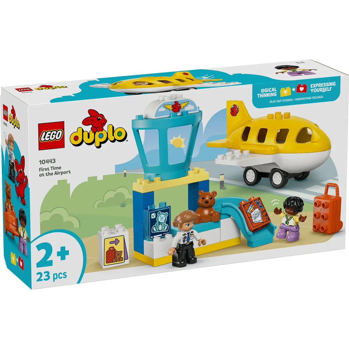 LEGO DUPLO® Town Πρώτη Φορά στο Αεροδρόμιο 10443
