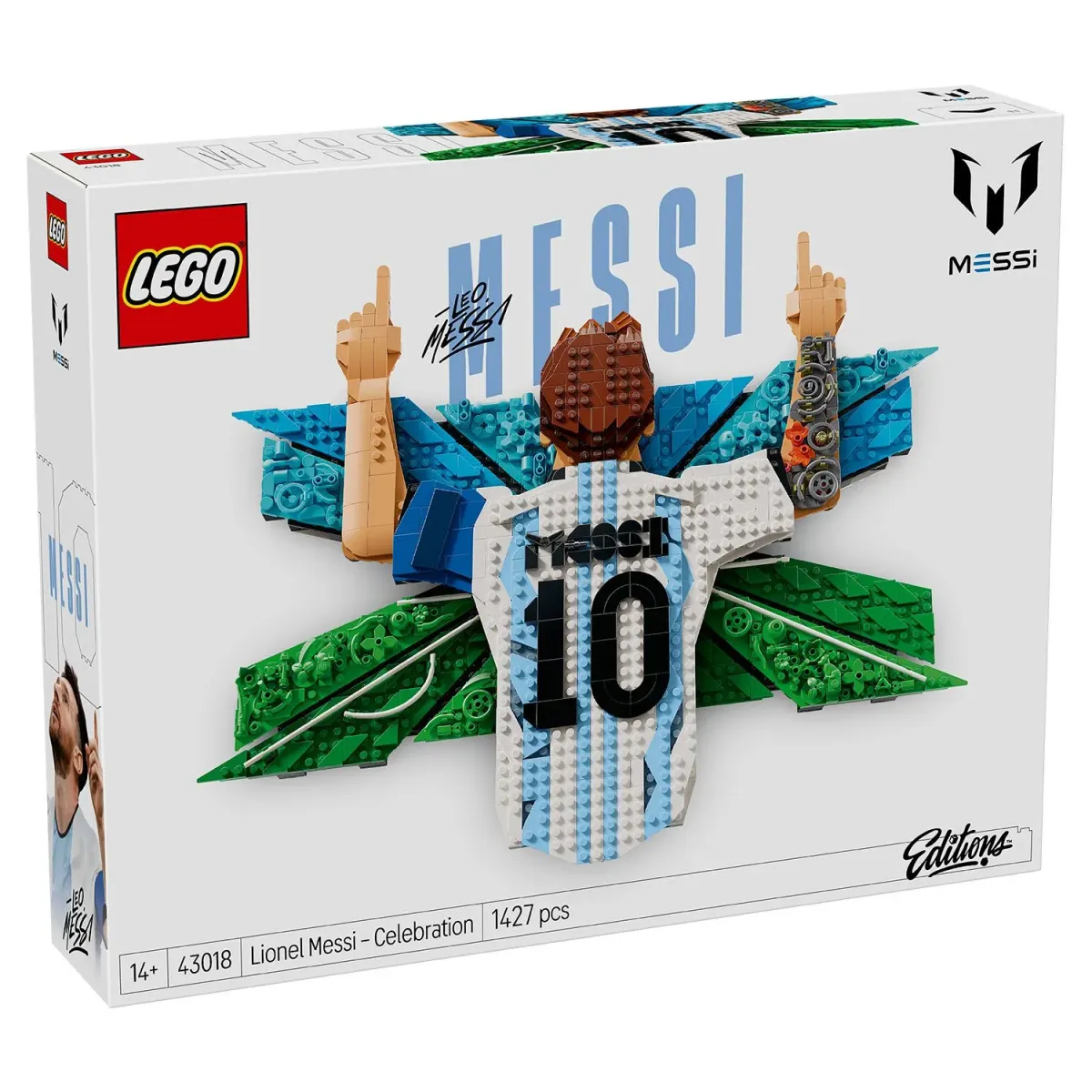 LEGO  Editions Lionel Messi – Πανηγυρισμός 43018