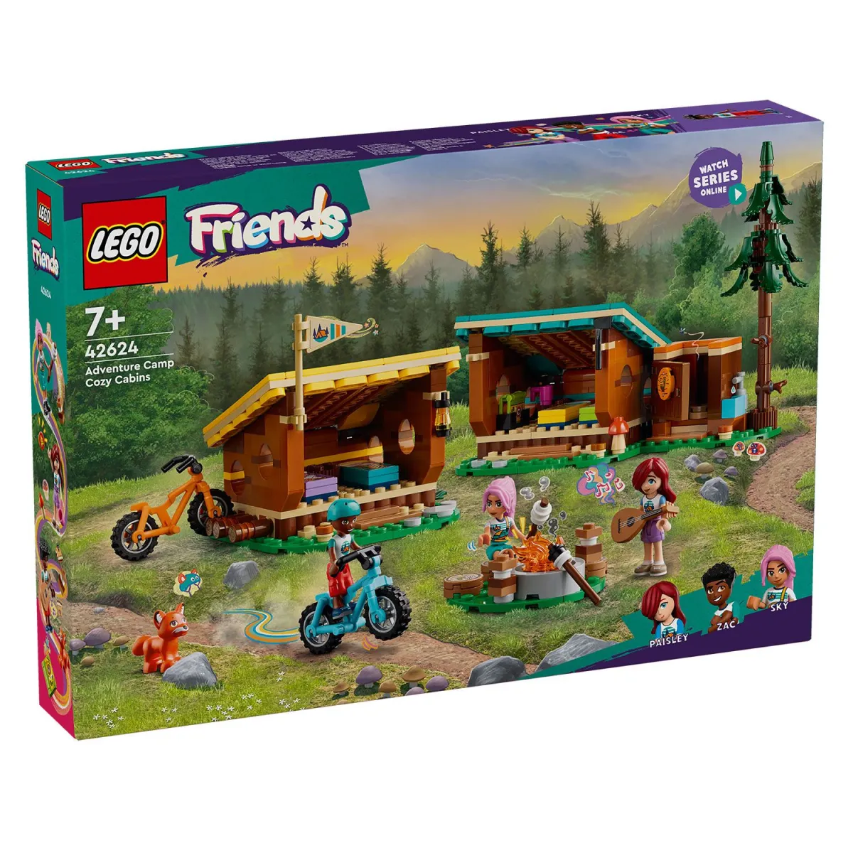 LEGO Friends Άνετα Σπιτάκια στην Κατασκήνωση της Περιπέτειας 42624