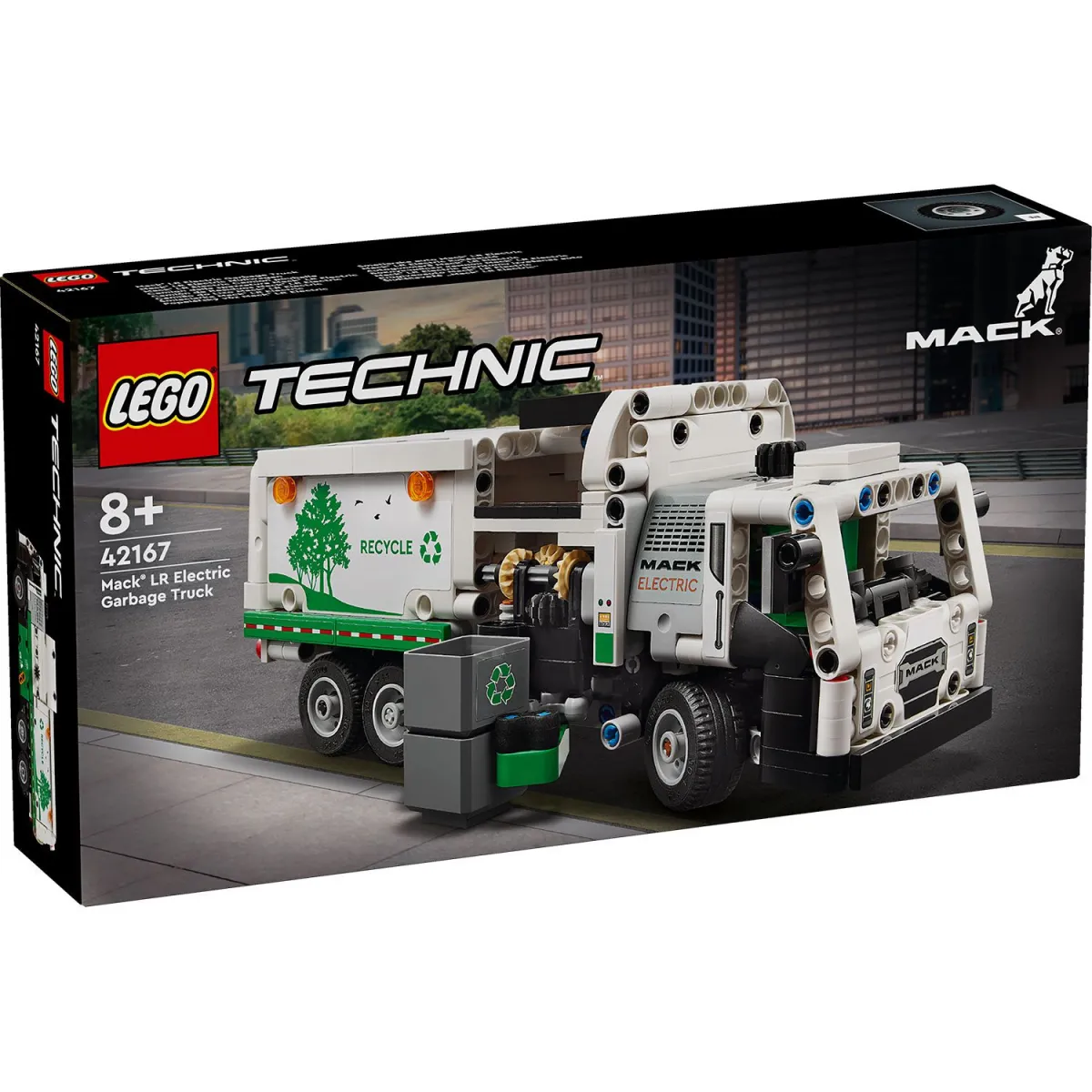 LEGO Mack Lr Electric Garbage Truck 42167