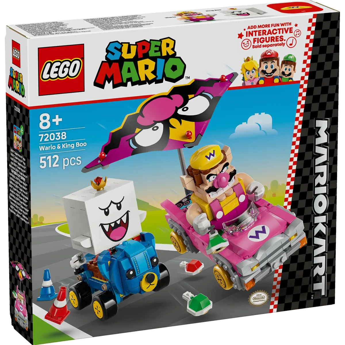 LEGO Mario Kart™ – Wario & King Boo 72038