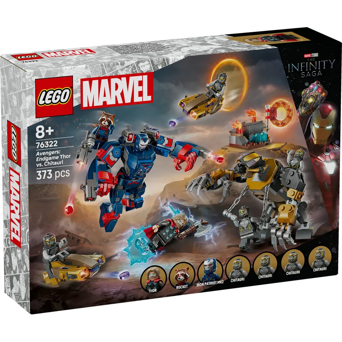 LEGO Marvel Avengers: Η Τελική Μάχη Θορ vs Τσιτάουρι 76322