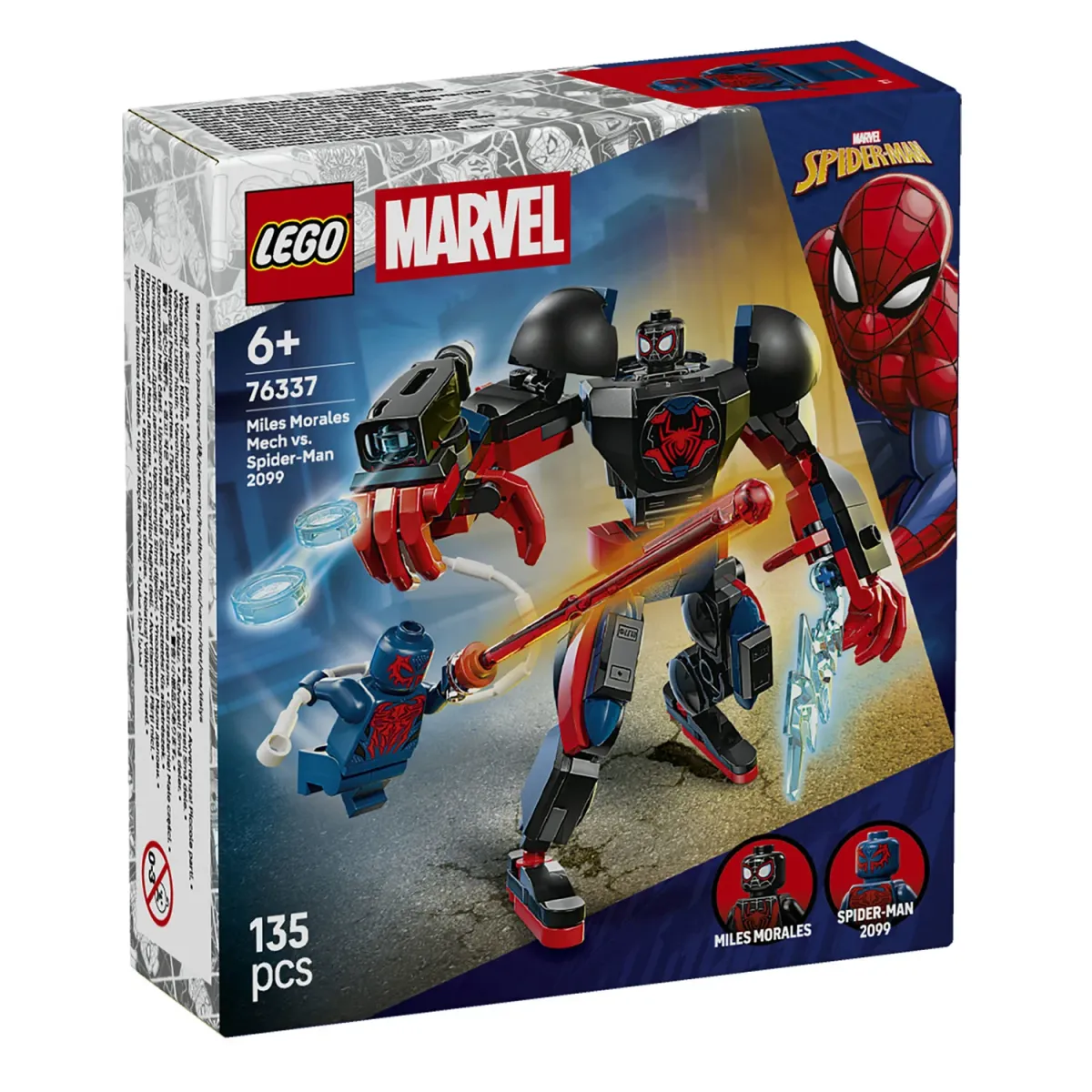 LEGO Marvel Εξωστολή Miles Morales vs. Spider-Man 2099 - 76337