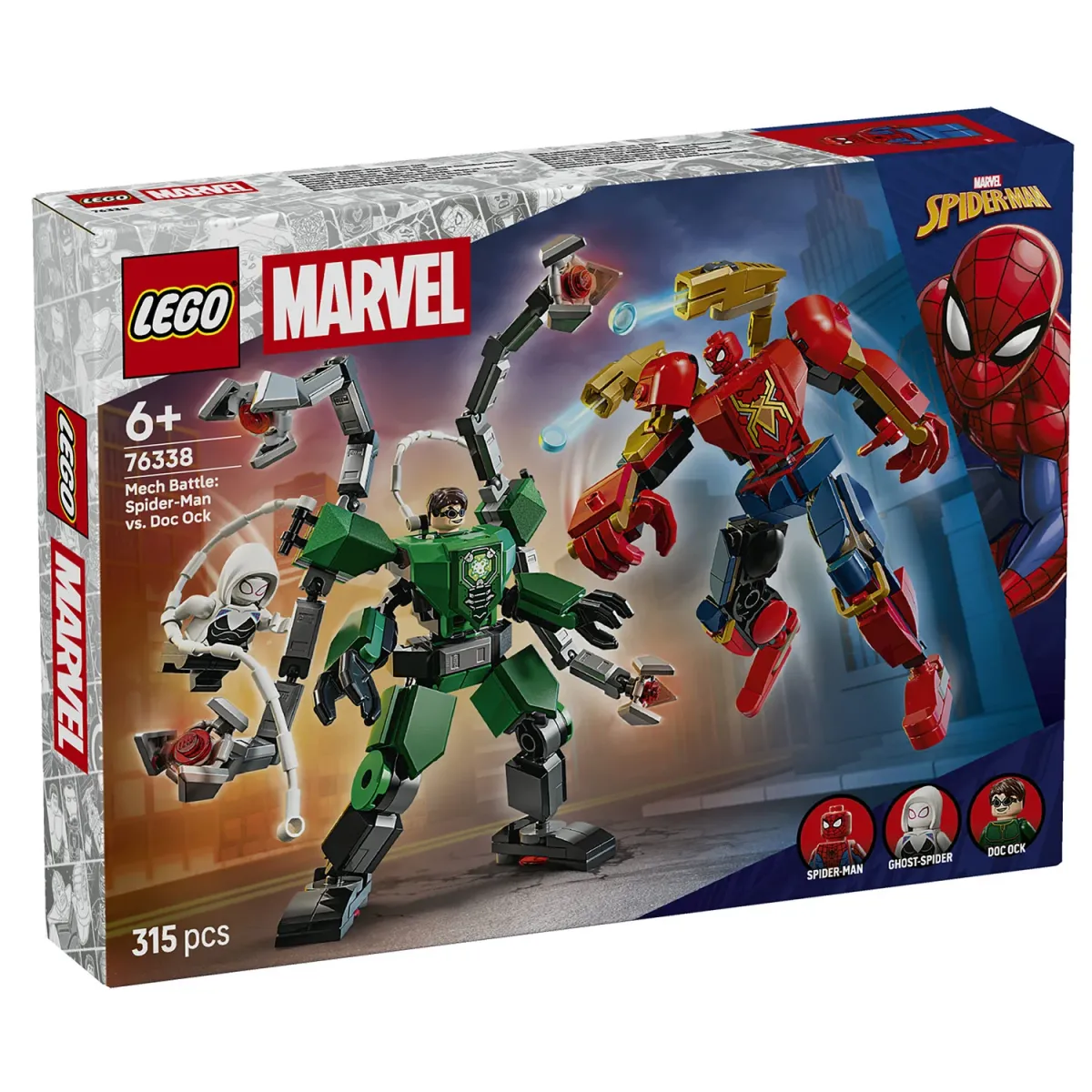LEGO Marvel Μάχη Εξωστολών: Spider-Man vs. Ντοκ Οκ 76338