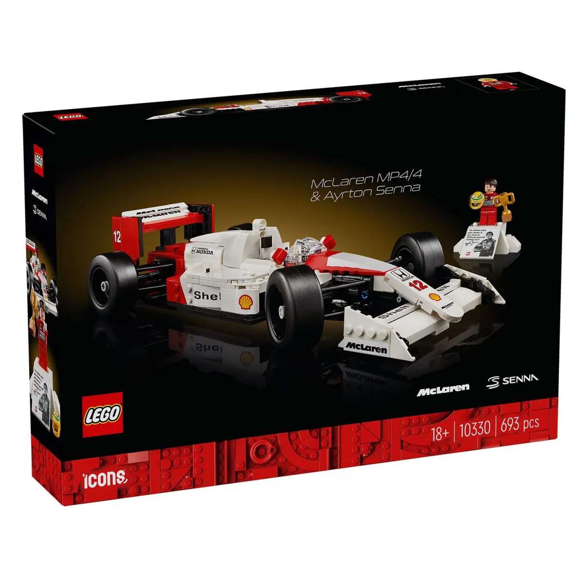 LEGO McLaren MP4/4 & Ayrton Senna 10330