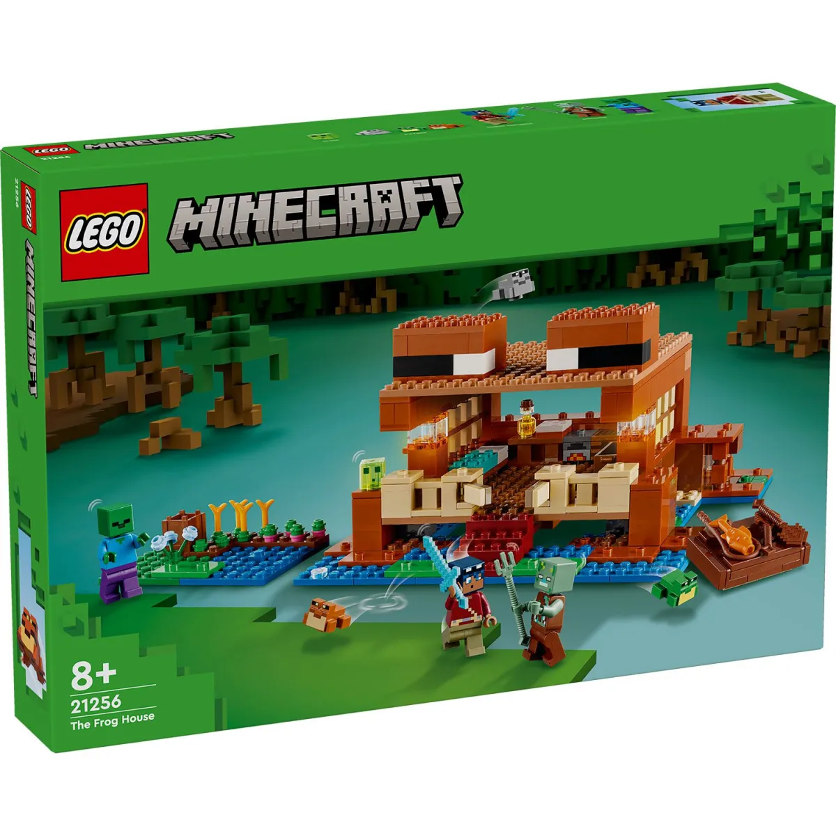 LEGO Minecraft Το Σπίτι-Βάτραχος, Παιχνίδι Κατασκευής, Δώρο για Παιδιά Gamers 21256