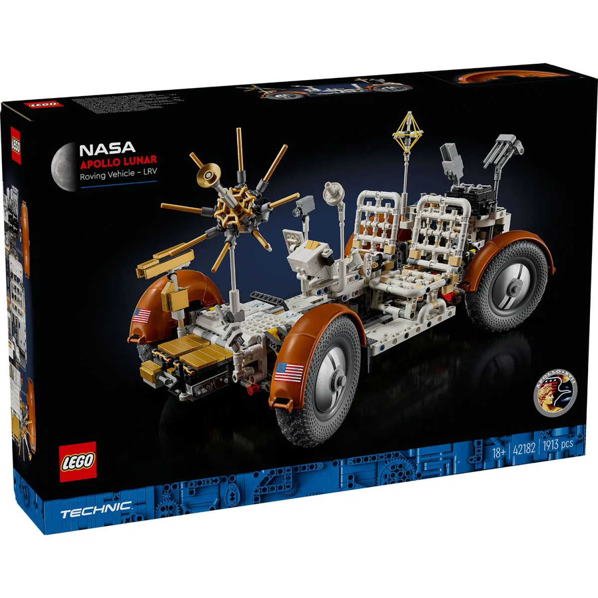 LEGO NASA Apol Lunar Rov Veh-LRV 42182