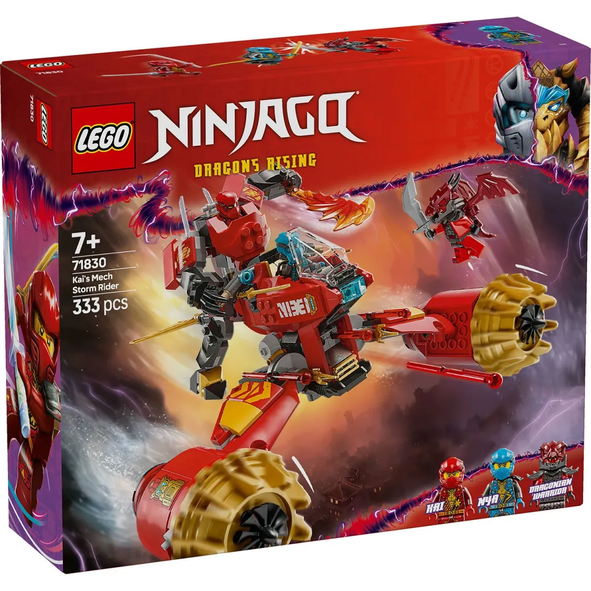 LEGO NINJAGO® Εξωστολή του Κάι Καβαλάρης Καταιγίδας 71830