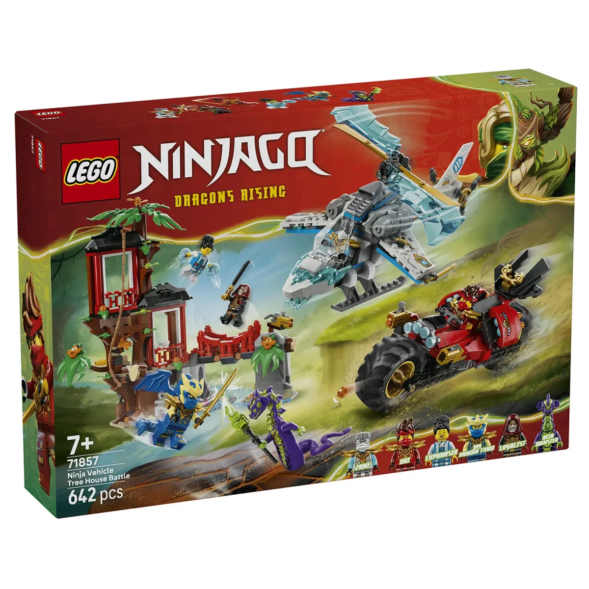 LEGO NINJAGO® Μάχη στο Δεντρόσπιτο με Νίντζα Οχήματα 71857