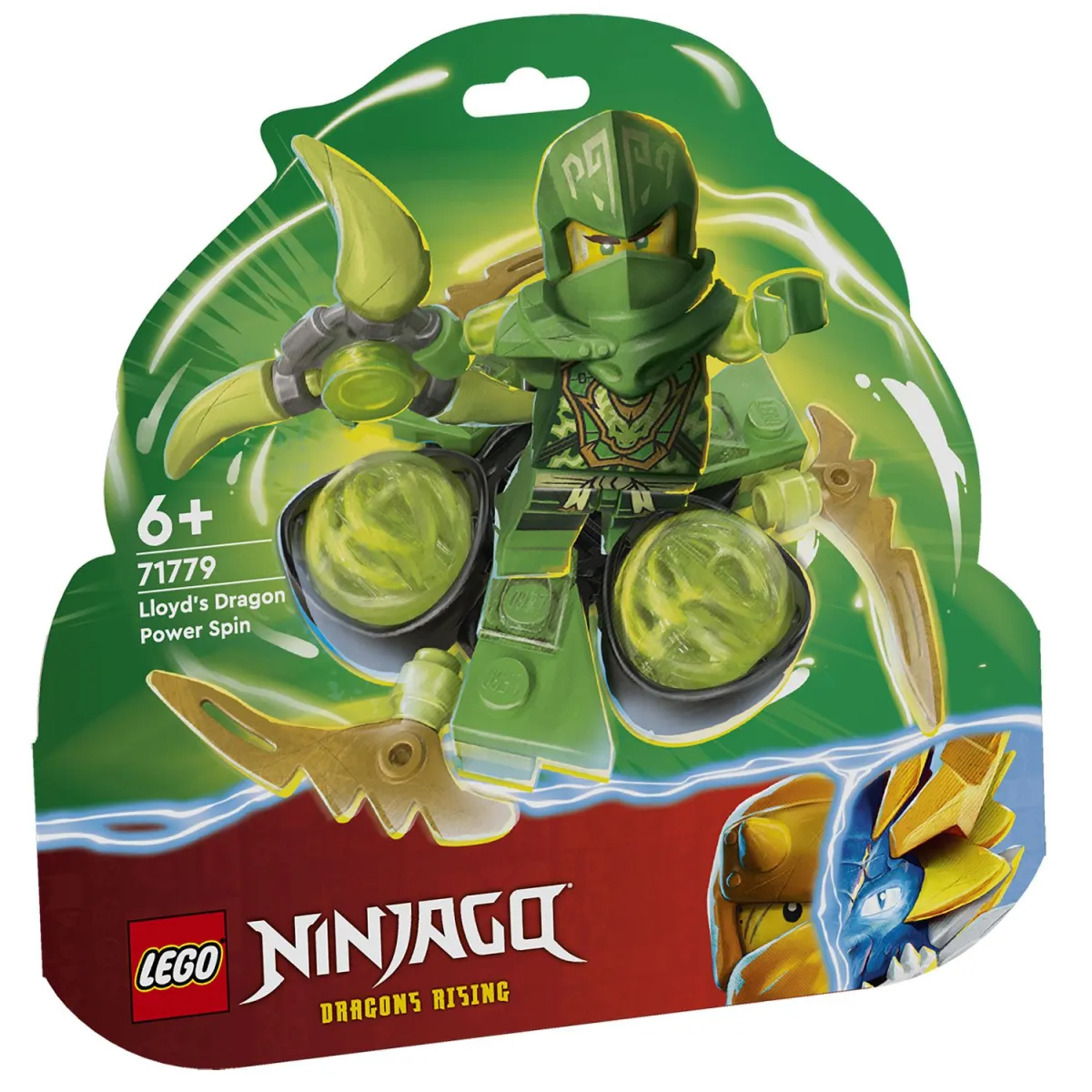 LEGO Ninjago Lloud's Dragon Power Spinjitsu Flip 71779