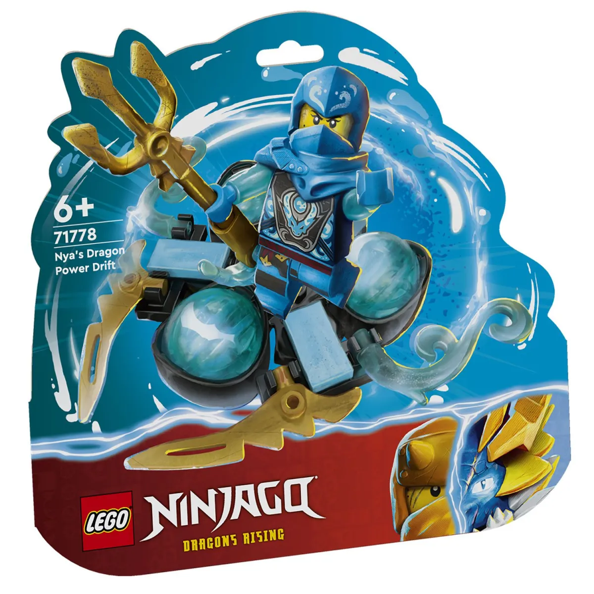 LEGO Ninjago Nya's Dragon Power Spinjitsu Flip 71778
