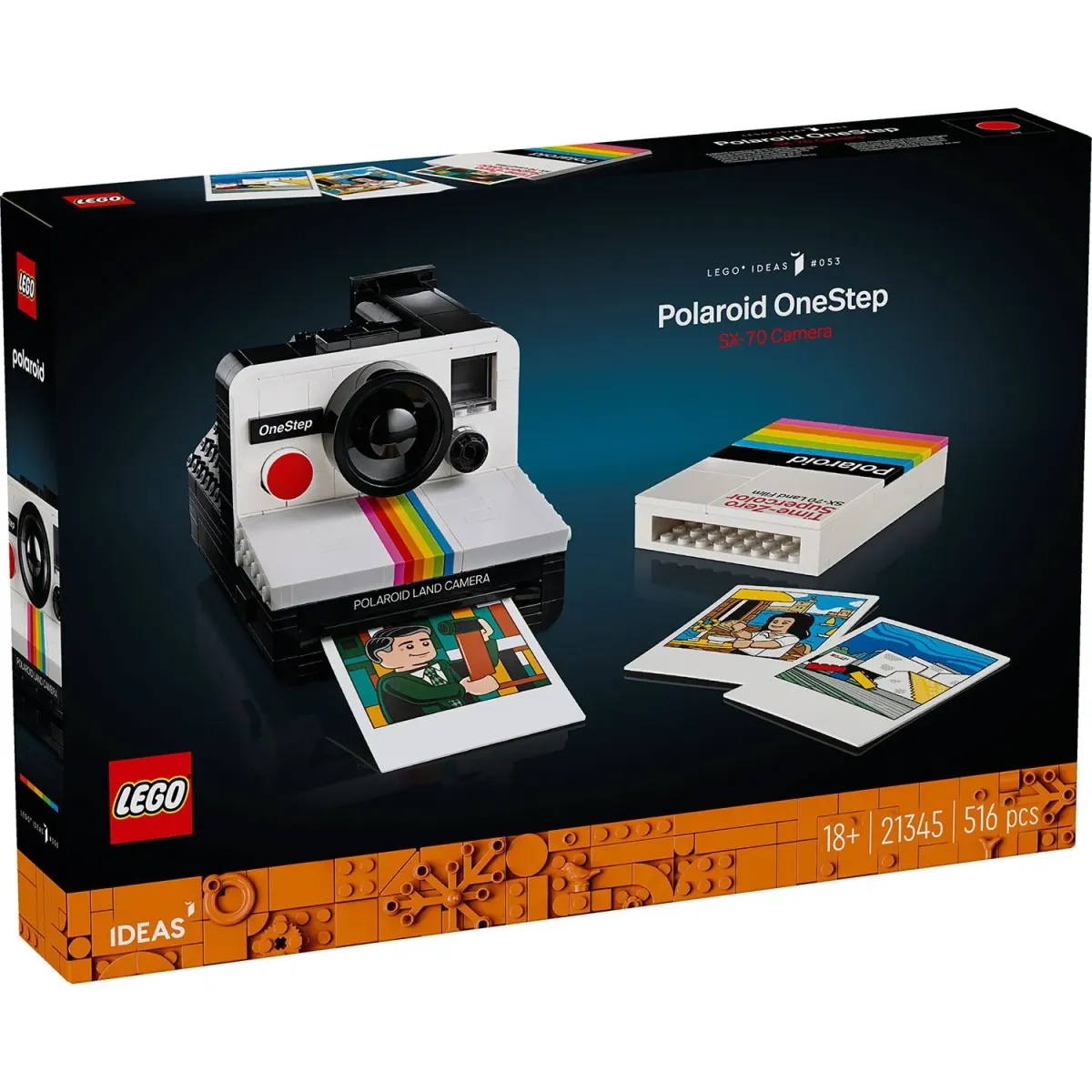 LEGO Polaroid Onestep SX-70 Camera 21345