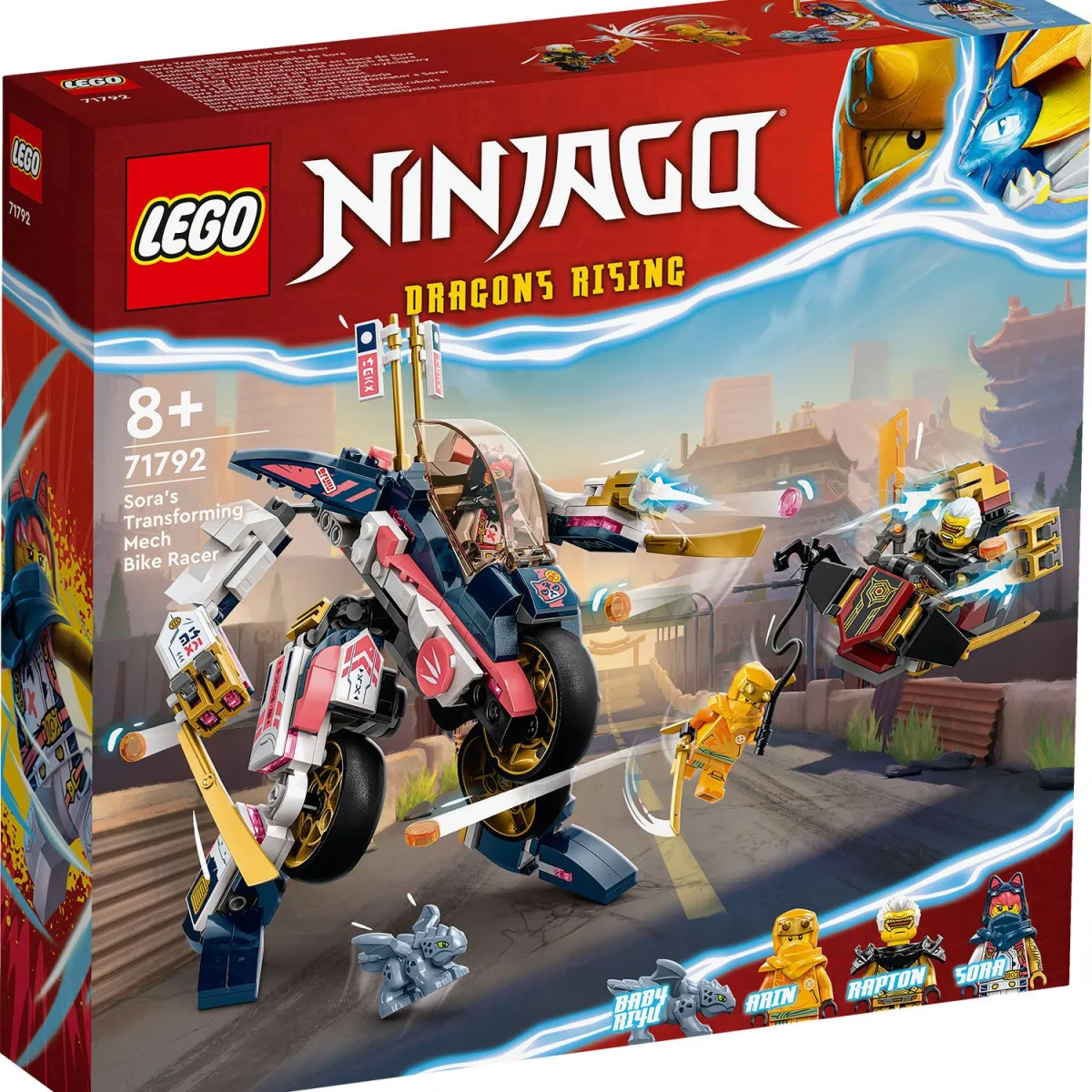 LEGO Sora's Transforming Mech Bike 71792