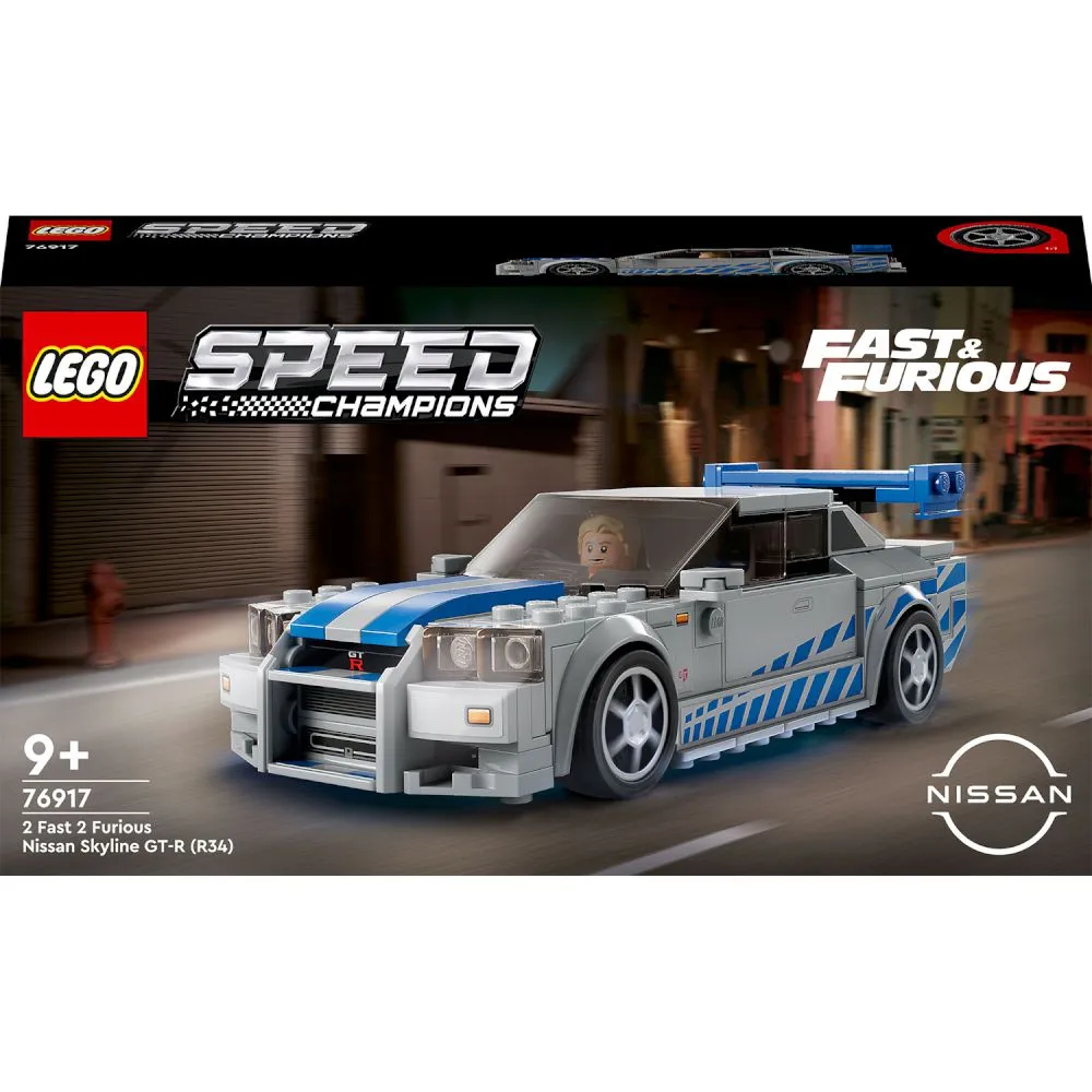 LEGO Speed Champions 2 Fast 2 Furious Nissan Skyline 76917
