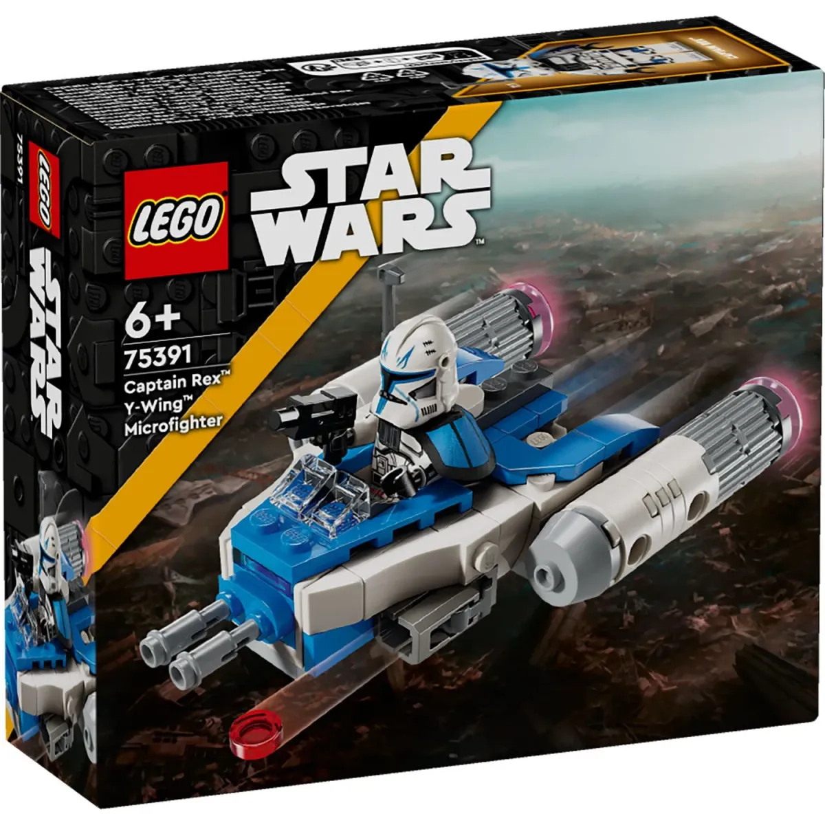 LEGO Star Wars Μικρομαχητικό Γουάι-Γουίνγκ του Λοχαγού Ρεξ, Σετ 75391