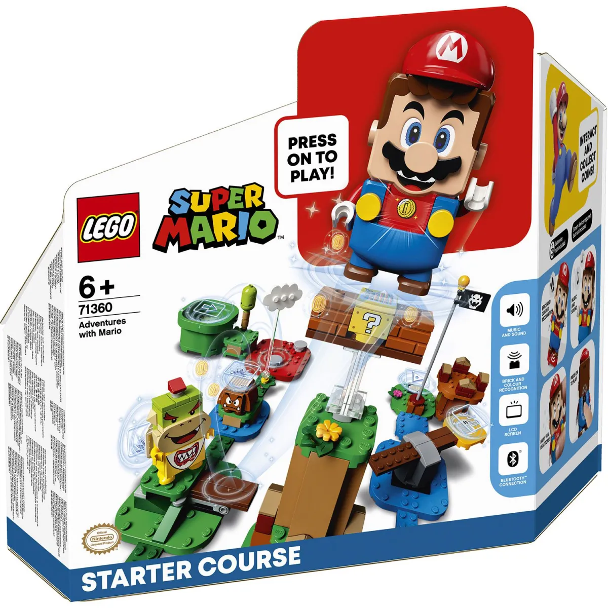 LEGO Super Mario Advent With Mario Start Cour 71360