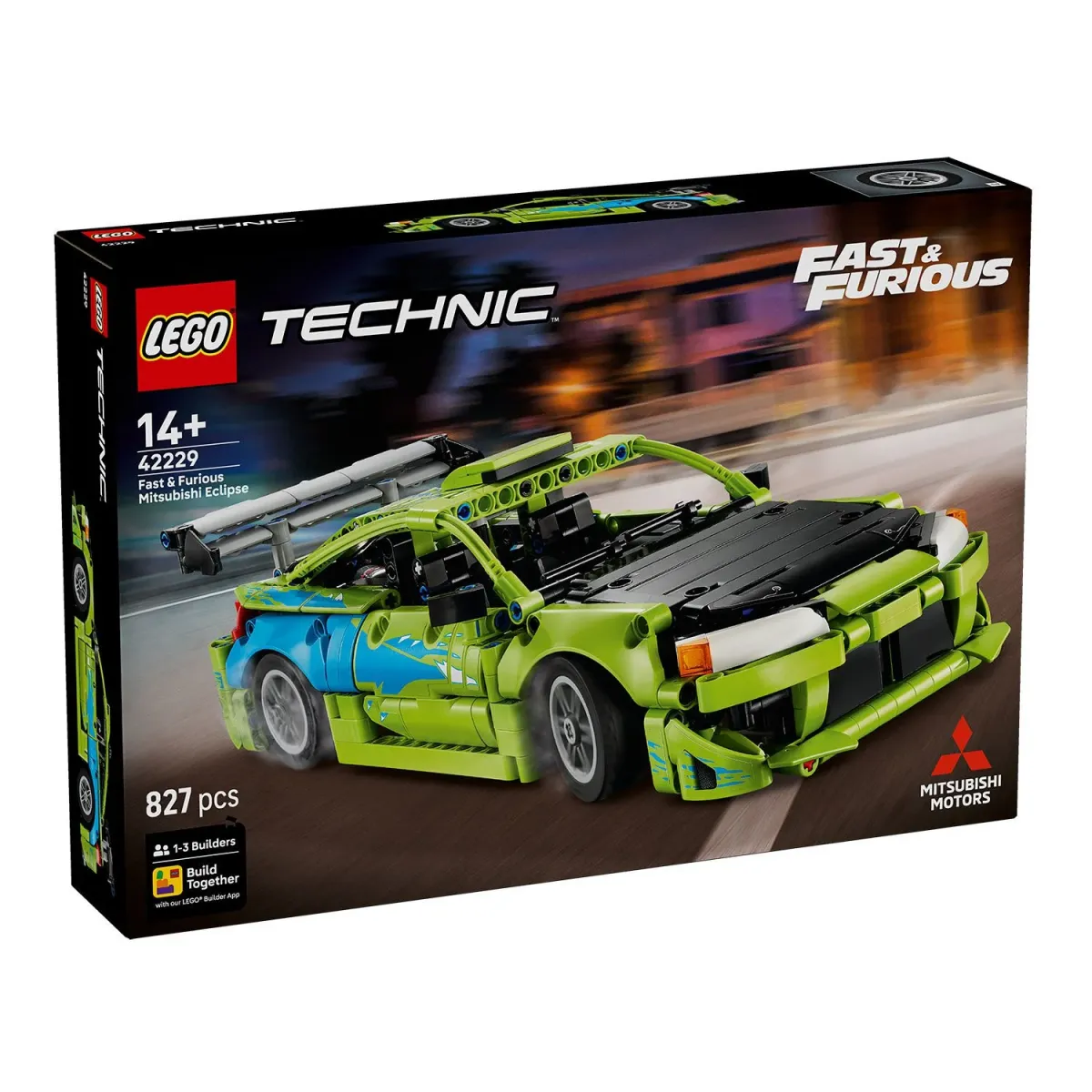 LEGO  Technic Fast and Furious Αυτοκίνητο Mitsubishi Eclipse 42229