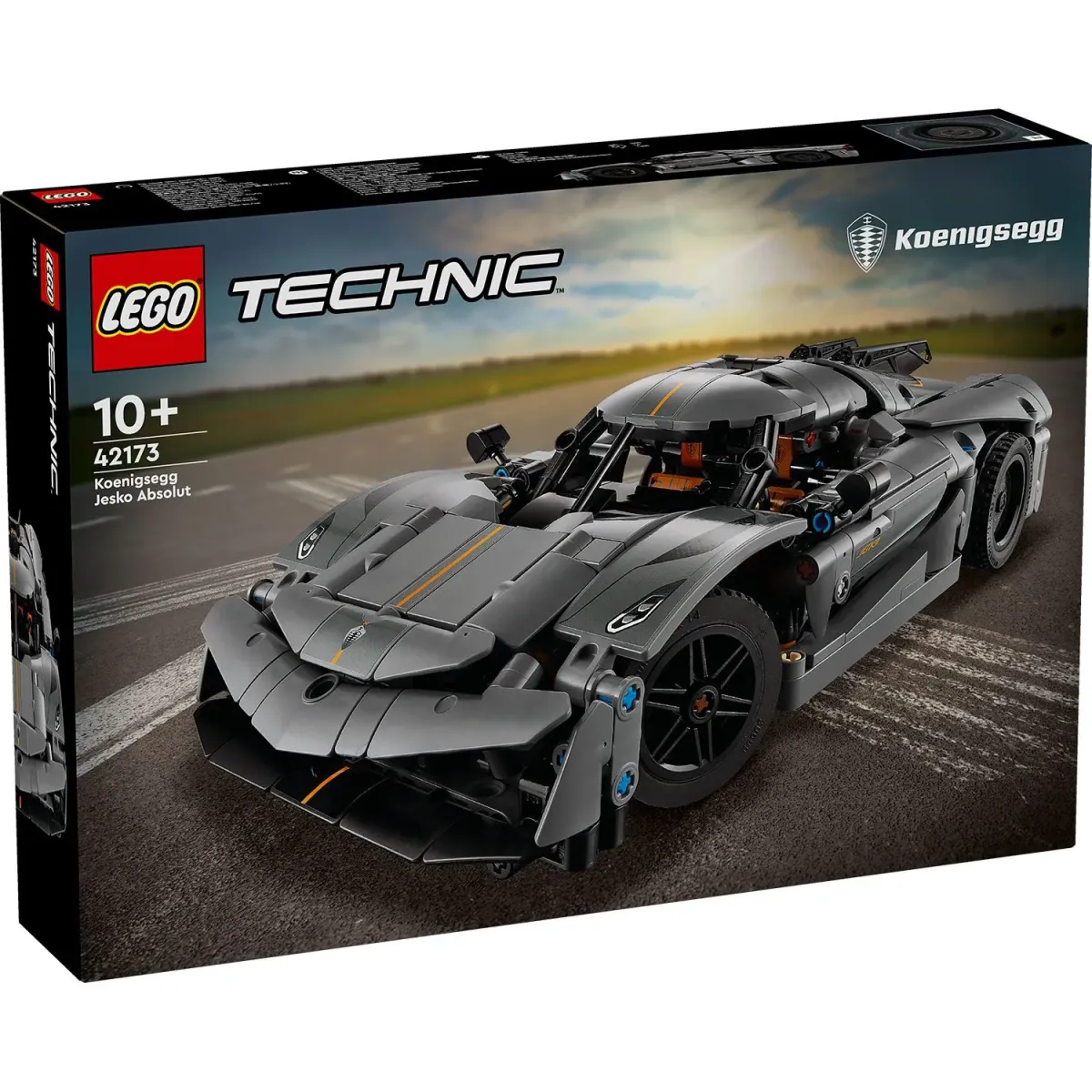 LEGO  Technic Γκρι Hypercar Koenigsegg Jesko Absolut 42173