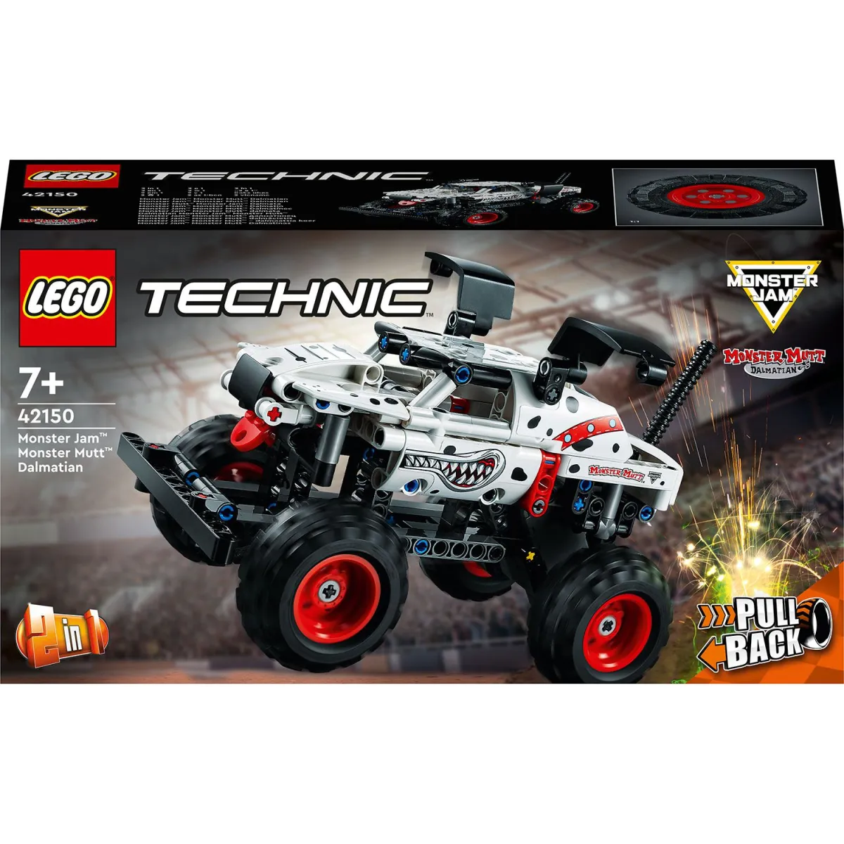 LEGO Technic Monster Jam™ Monster Mutt™ Dalm 42150