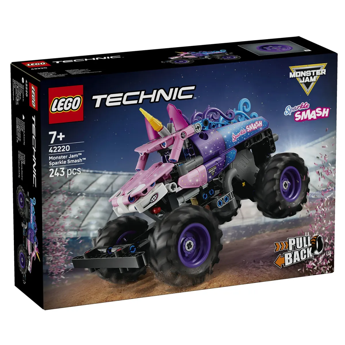 LEGO  Technic Monster Jam™ Sparkle Smash™ Pull-Back 42220