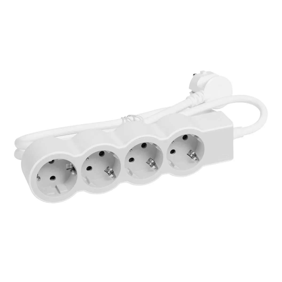 Legrand Πολύπριζο 4 Θέσεων Σούκο Λευκό STD