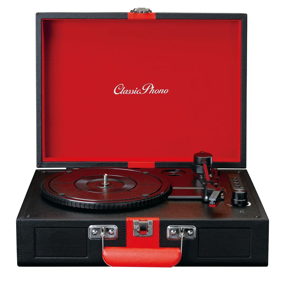 Lenco CLASSIC PHONO TT-110BKRD