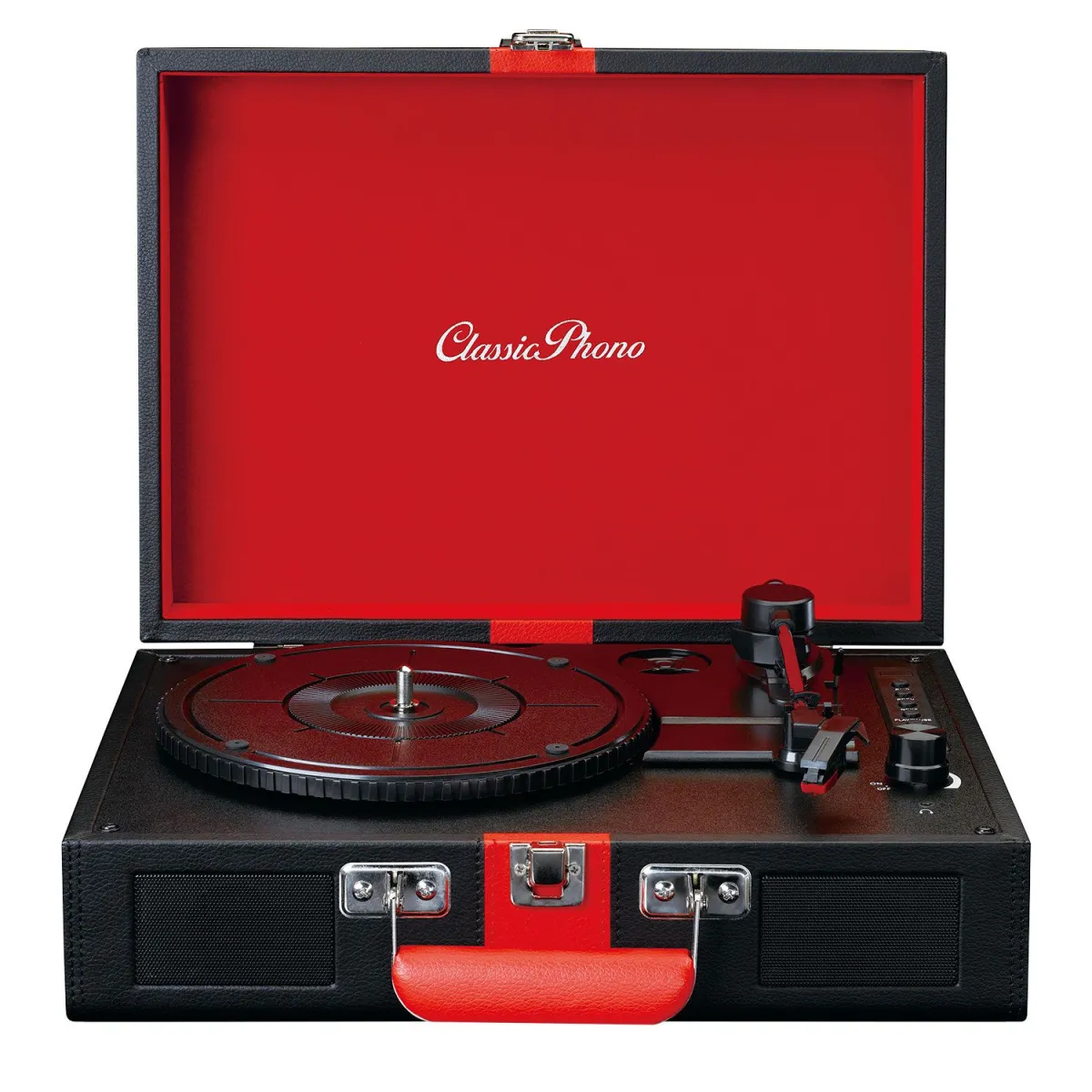 Lenco CLASSIC PHONO TT-110BKRD
