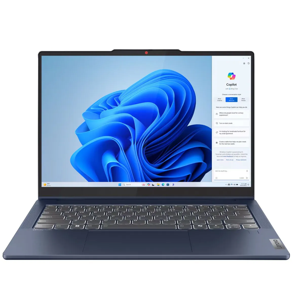 Lenovo IdeaPad 5 2 in 1 Laptop 14" OLED Αφής (Ryzen 7 8845HS/16 GB/512 GB/780M/Windows 11 Home)