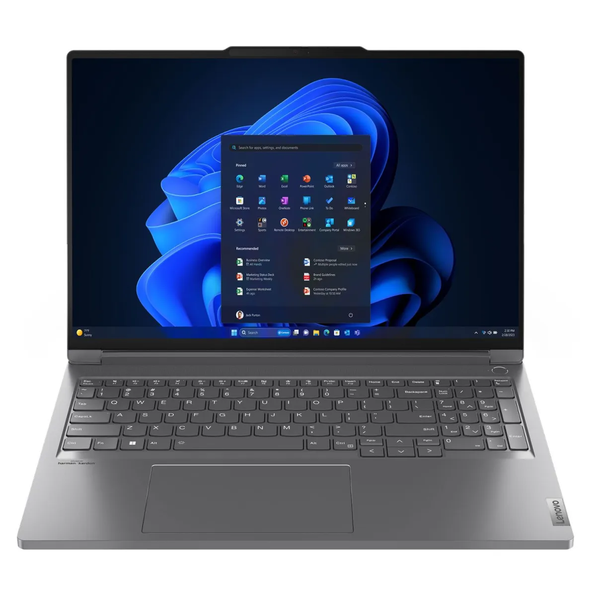 Lenovo ThinkBook 16p G5 Laptop 16" IPS (Core i9 14900HX/32 GB/1 TB/RTX 4060 8 GB/Windows 11 Pro)