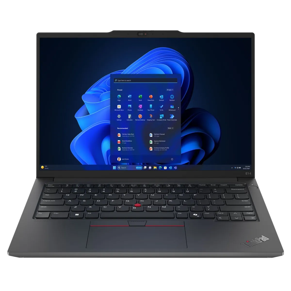 Lenovo ThinkPad E14 G6 Laptop 14" WUXGA IPS (Core Ultra 7 155H/16 GB/512 GB/Intel Arc Graphics/Windows 11 Pro)
