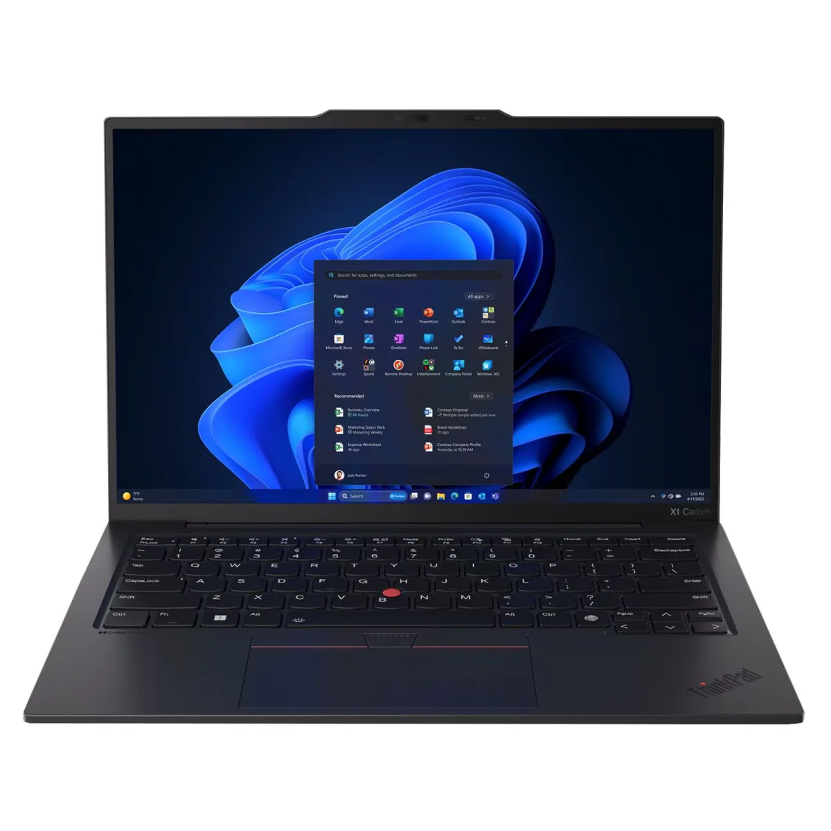 Lenovo ThinkPad X1 Laptop 14" WUXGA IPS (Core Ultra 7 155U/32 GB/1 TB/Intel Arc Graphics/Windows 11 Pro)
