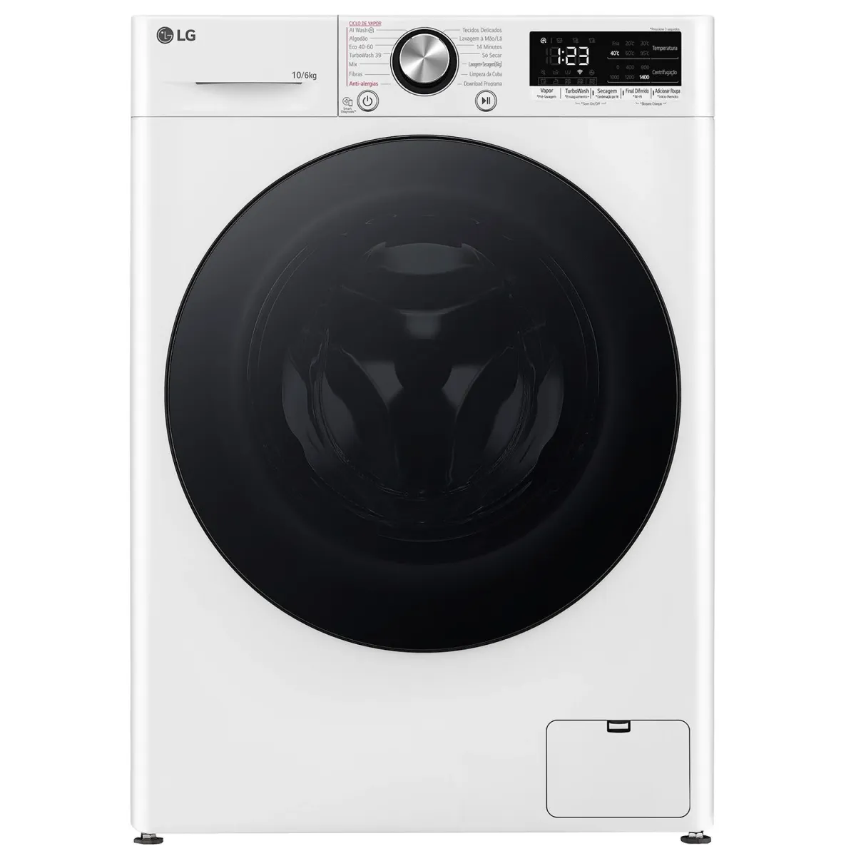 LG D4R7010TSWB Πλυντήριο-Στεγνωτήριο 10,00 kg / 6 kg