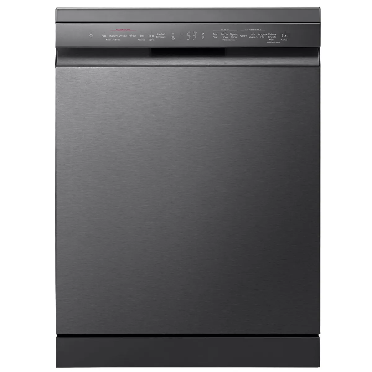 LG DF365FMS Πλυντήριο Πιάτων Ελεύθερο 60 cm