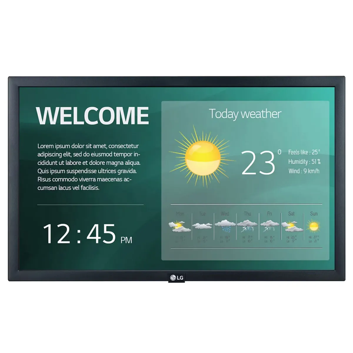 LG Digital Signage 22" 22SM3G