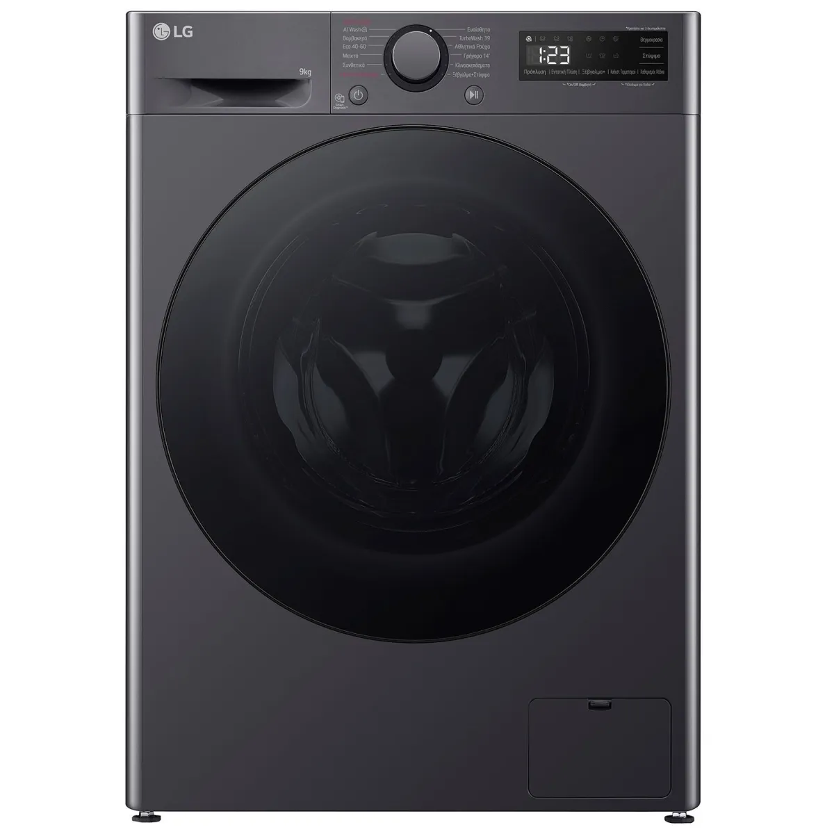 LG F2R5009TSMB Πλυντήριο Ρούχων 9,00 kg Slim