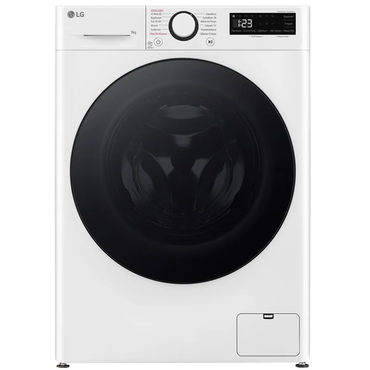 LG F2R5009TSWB Πλυντήριο Ρούχων 9,00 kg Slim