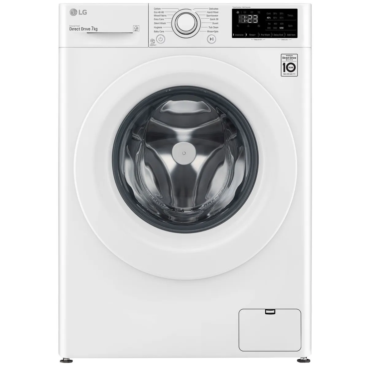 LG F2WV3S7N3E Πλυντήριο Ρούχων 7,00 kg Slim