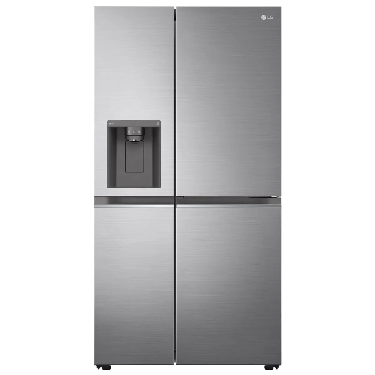 LG GSJV71PZTE Ντουλάπα Ασημί