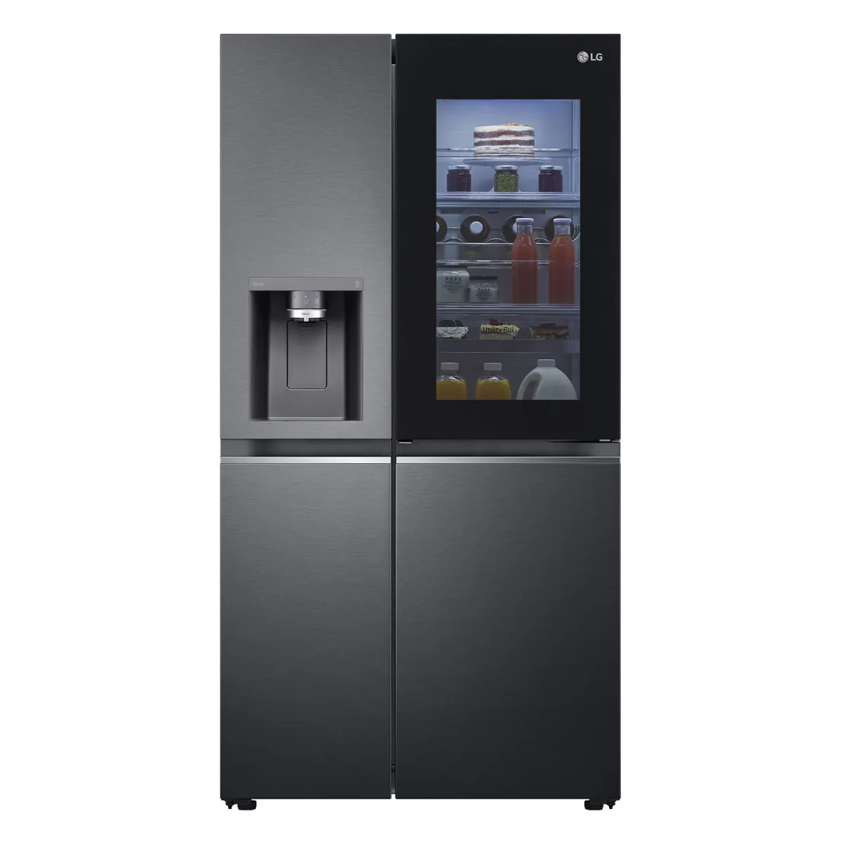 LG GSXV90MCDE Ντουλάπα Ανθρακί