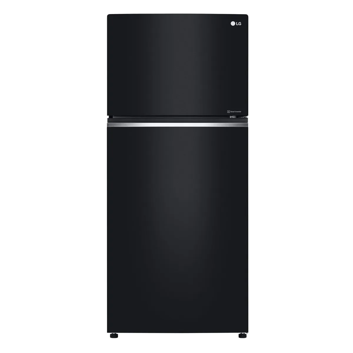 LG GTB744BMBED Δίπορτο Ψυγείο Μαύρο