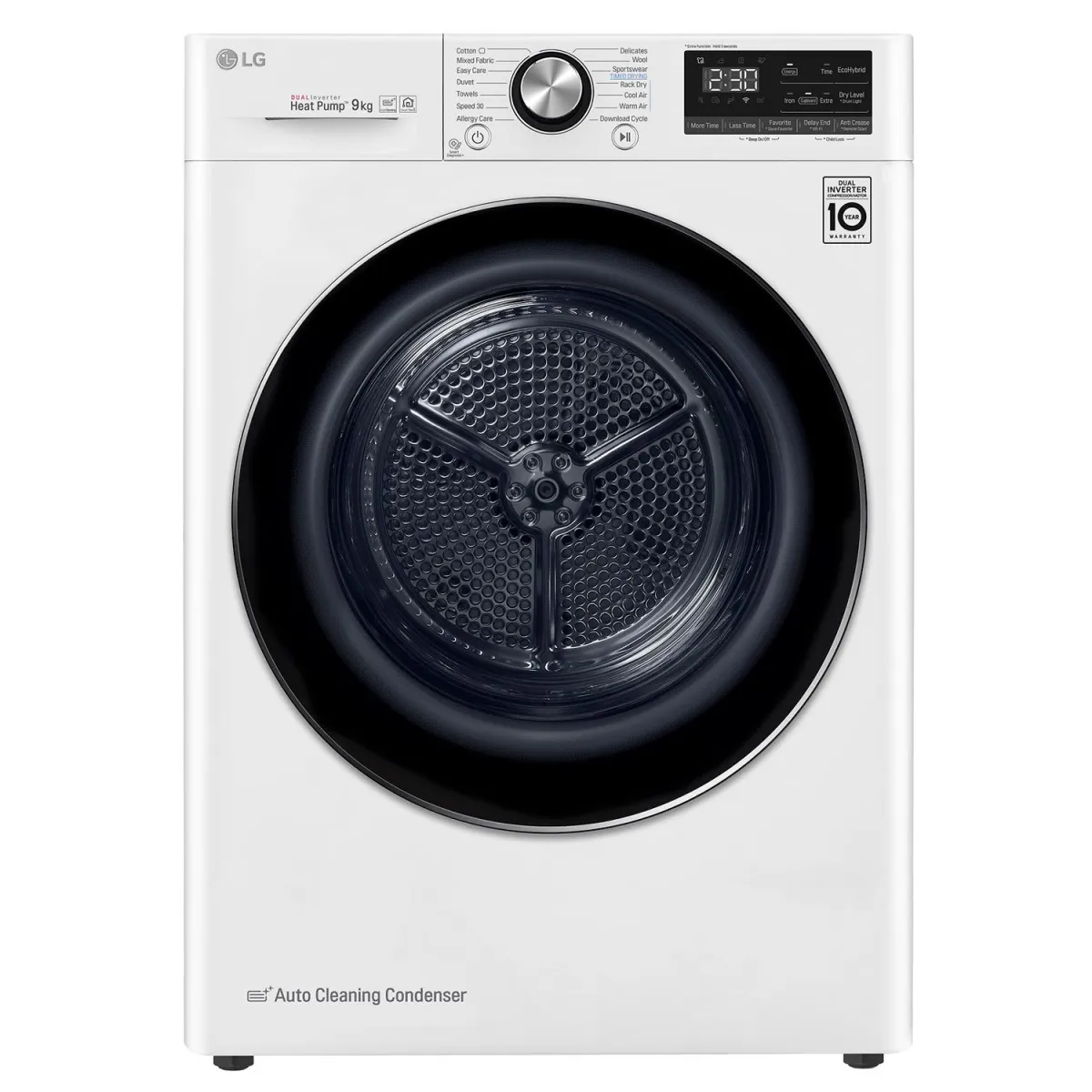 LG RC90V9AV2W Στεγνωτήριο 9,00 kg
