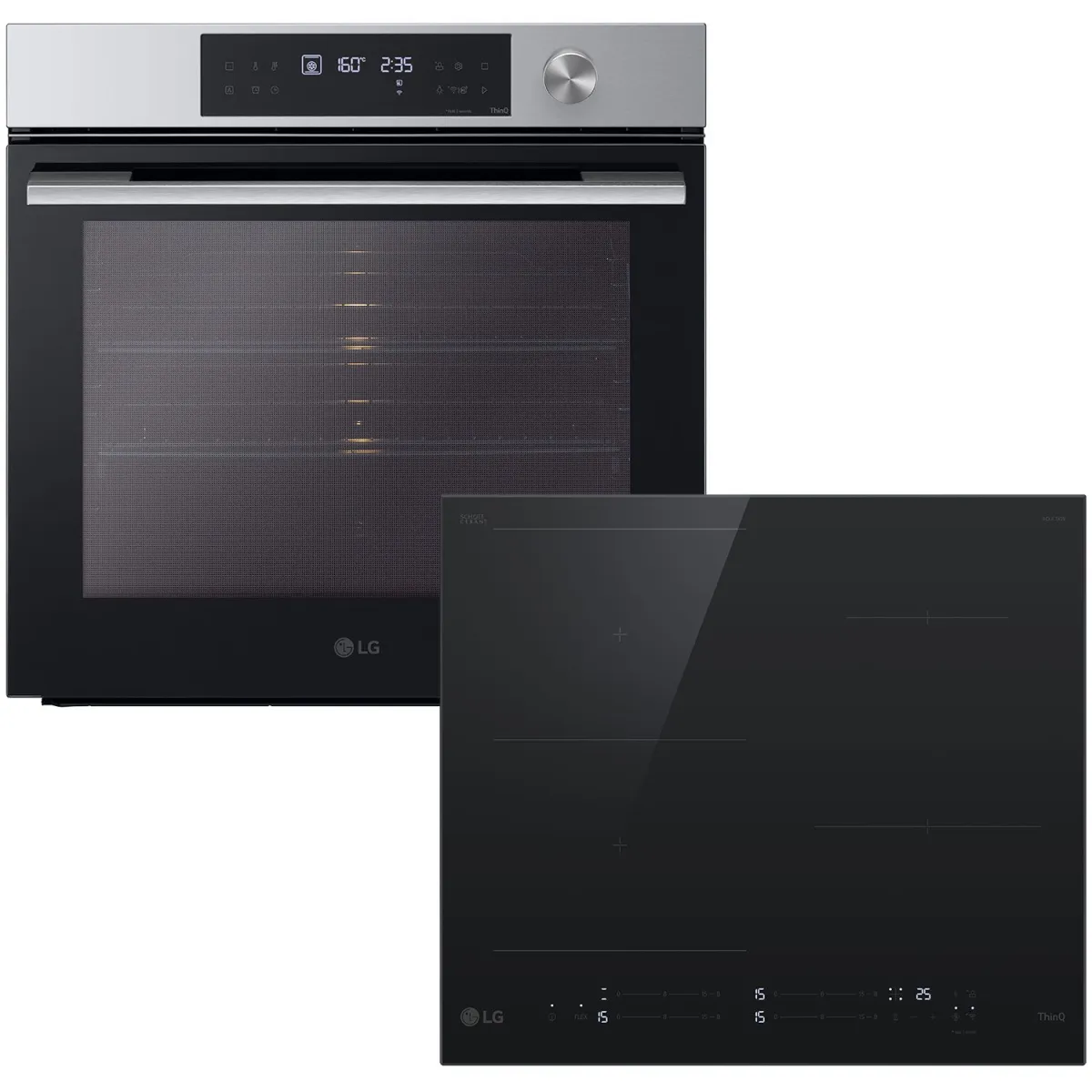 LG WSED7612S + CBIZ2435B Σετ εντοιχισμού