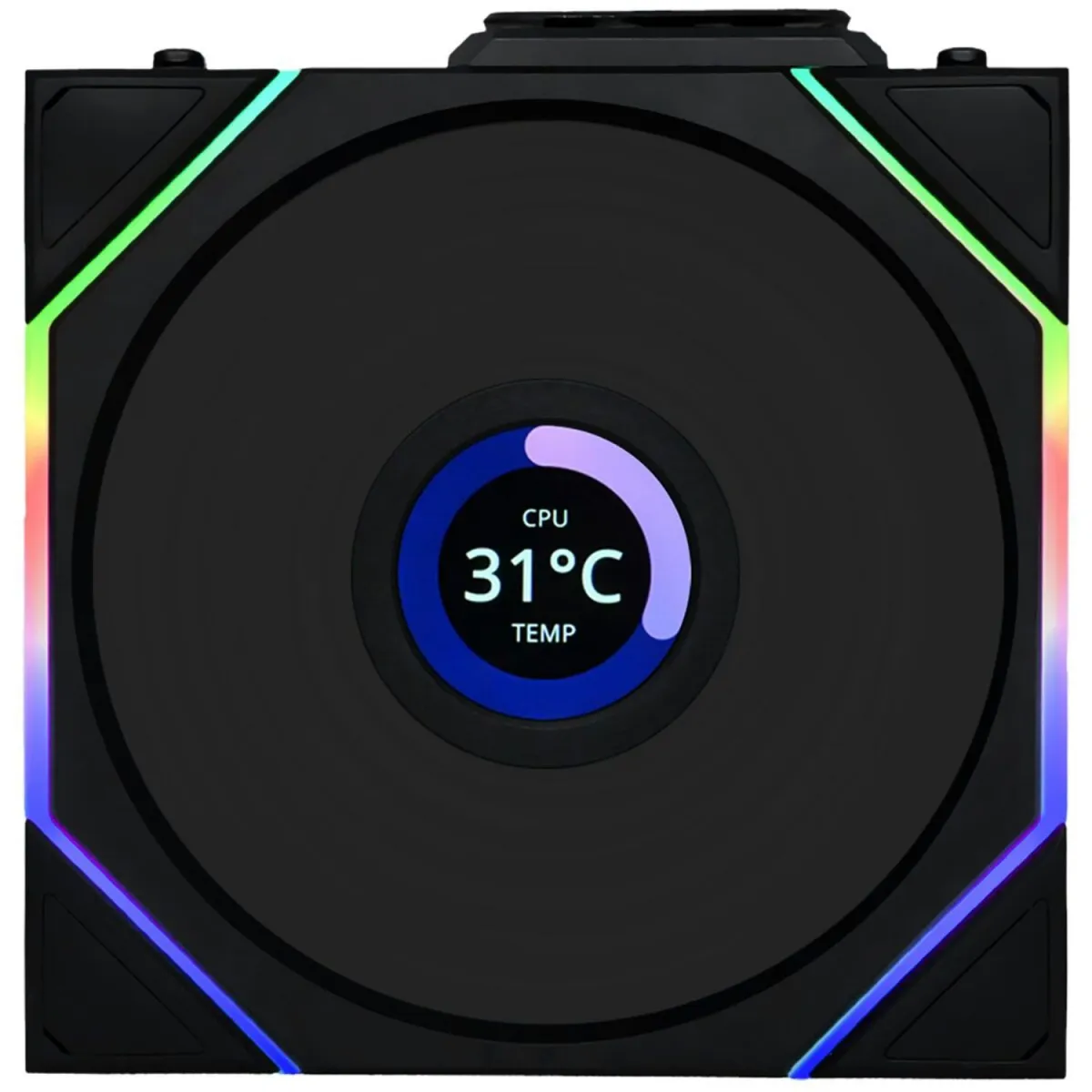 Lian Li UNI FAN TL-LCD Wireless 120 Black