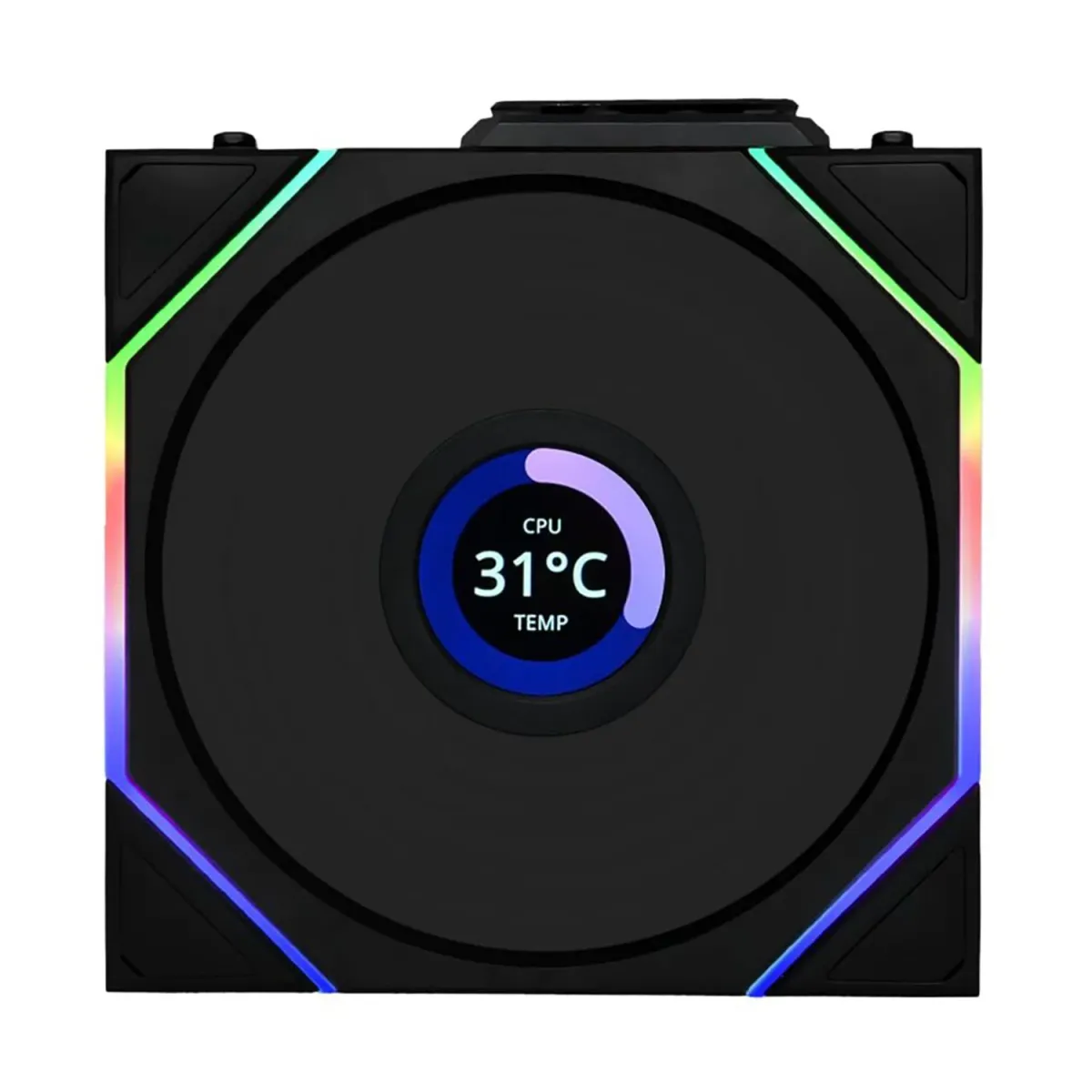 Lian Li UNI FAN TL-LCD Wireless 120 Reverse Black