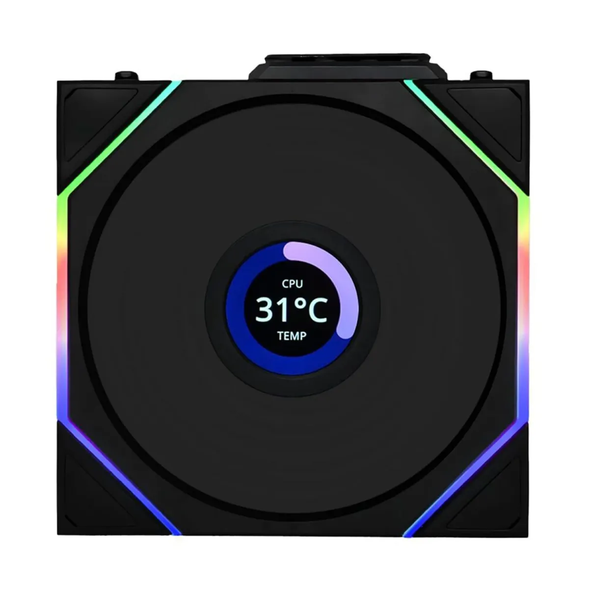 Lian Li UNI FAN TL-LCD Wireless Reverse Black