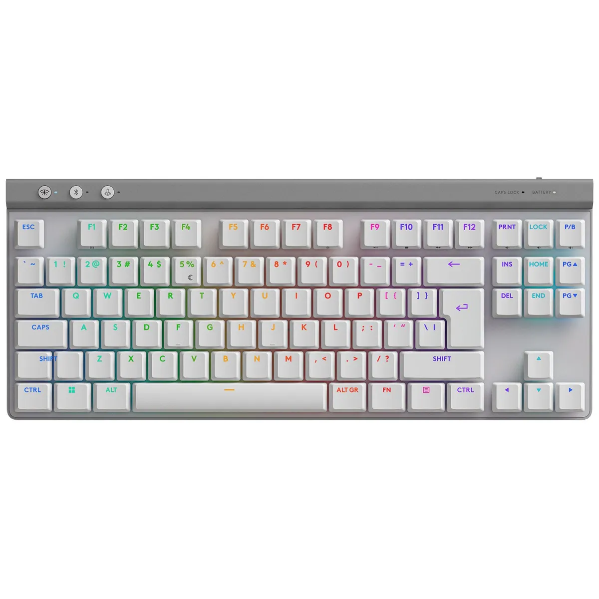Logitech G Πληκτρολόγιο G515 TKL Lightspeed White
